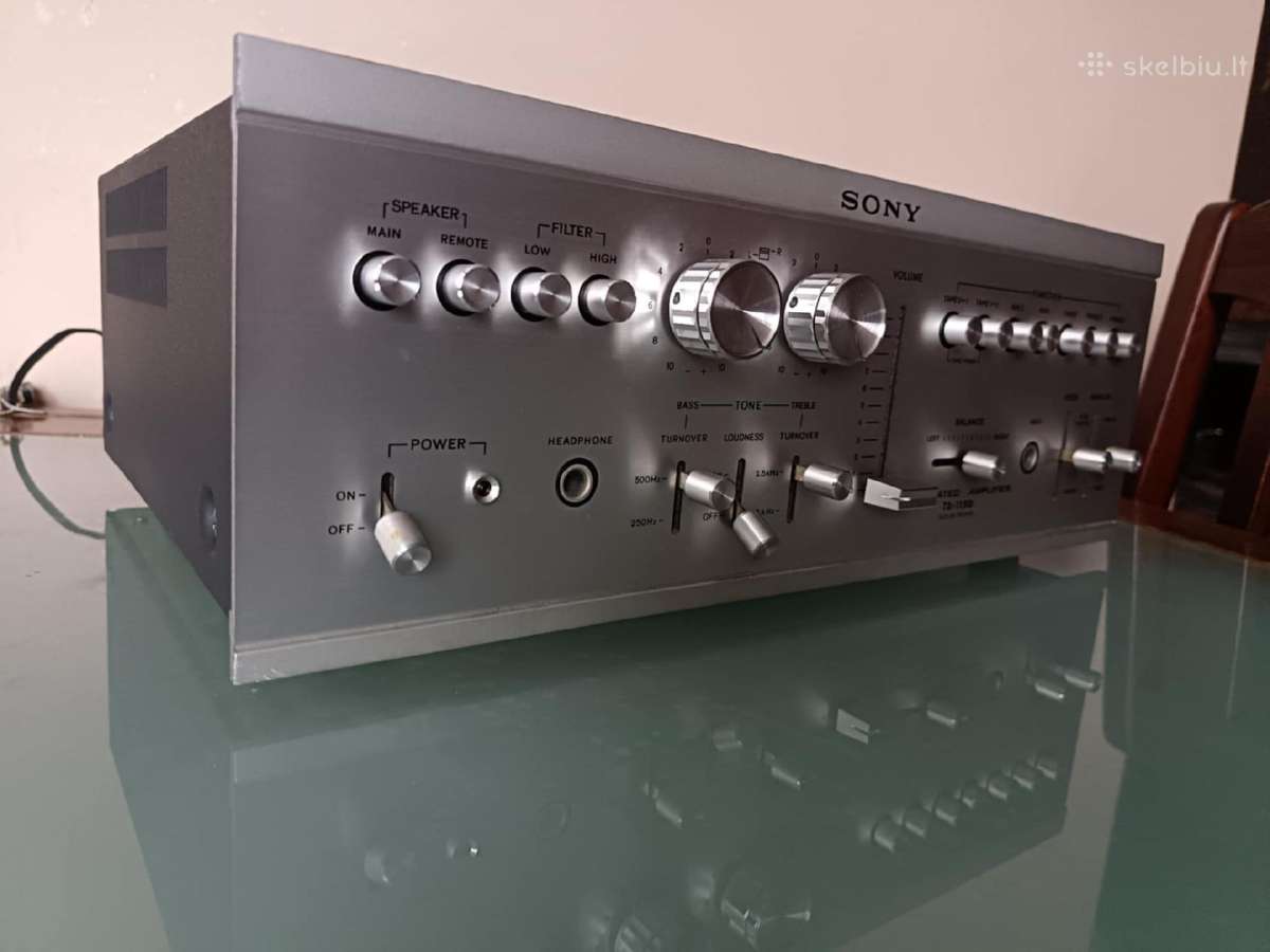 Sony Ta-1150 kolekcinio stovio stiprintuvas - nuotraukos Nr. 6