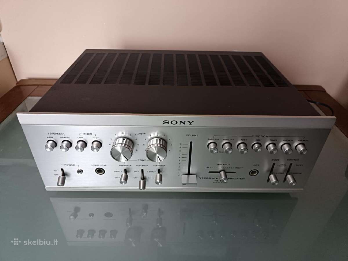Sony Ta-1150 kolekcinio stovio stiprintuvas - nuotraukos Nr. 7