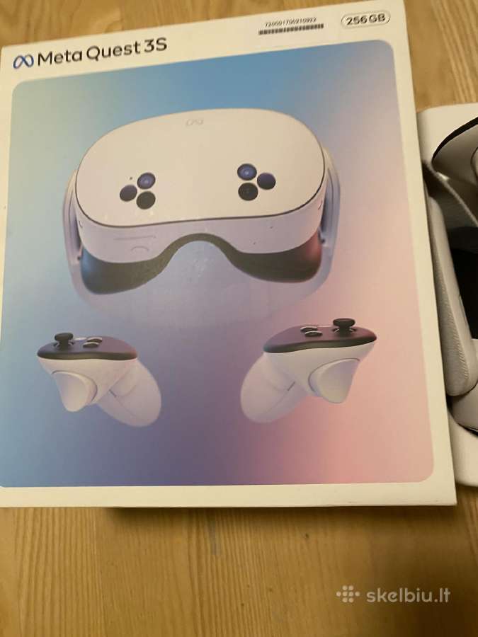 Vr akiniai Meta Quest 3s, Usb Type C / Bluetooth /
