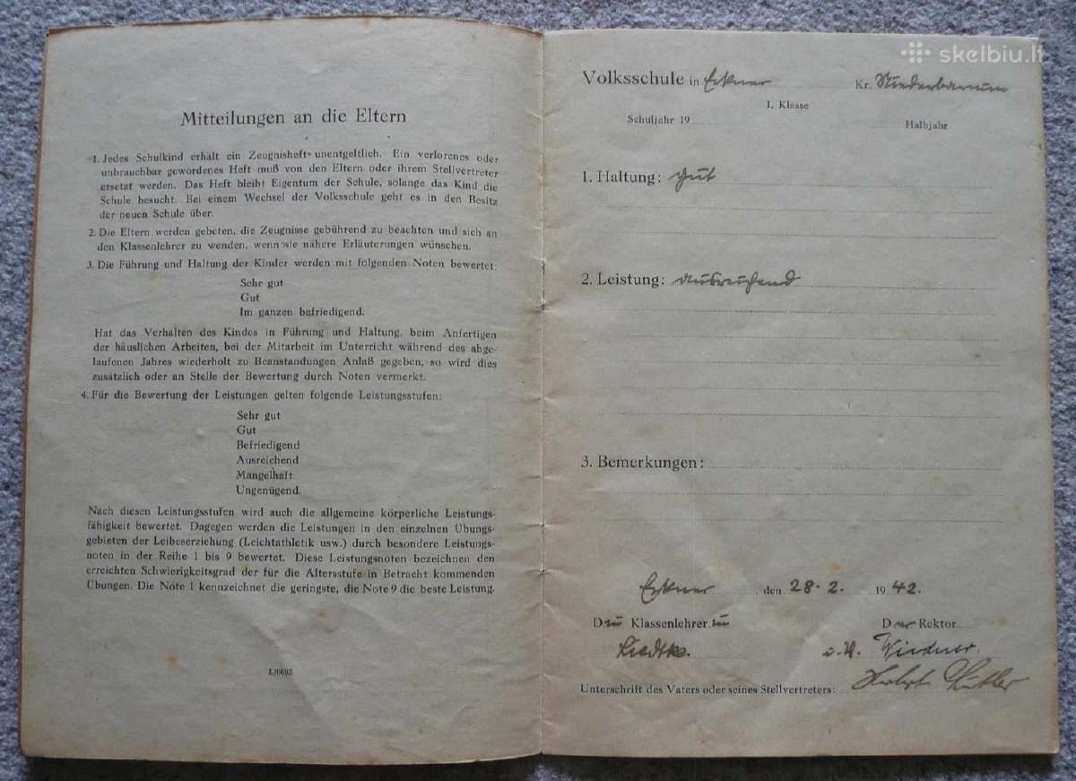 Unikalus istorinis eksponatas: 1942–1945 m. Vokiet - nuotraukos Nr. 2