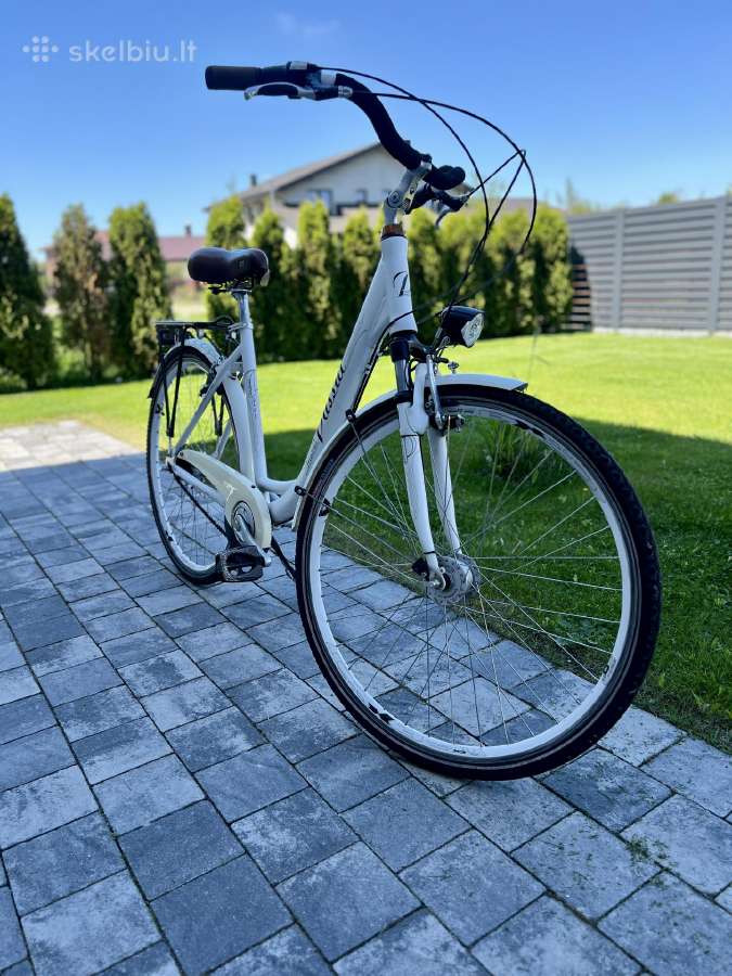 Vokiškas aliuminis miesto dviratis m-l dydis