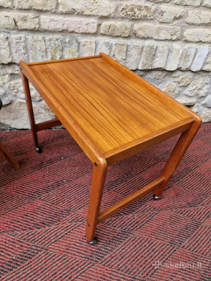 Vintažinis mid century kavos staliukas/servantas - nuotraukos Nr. 14