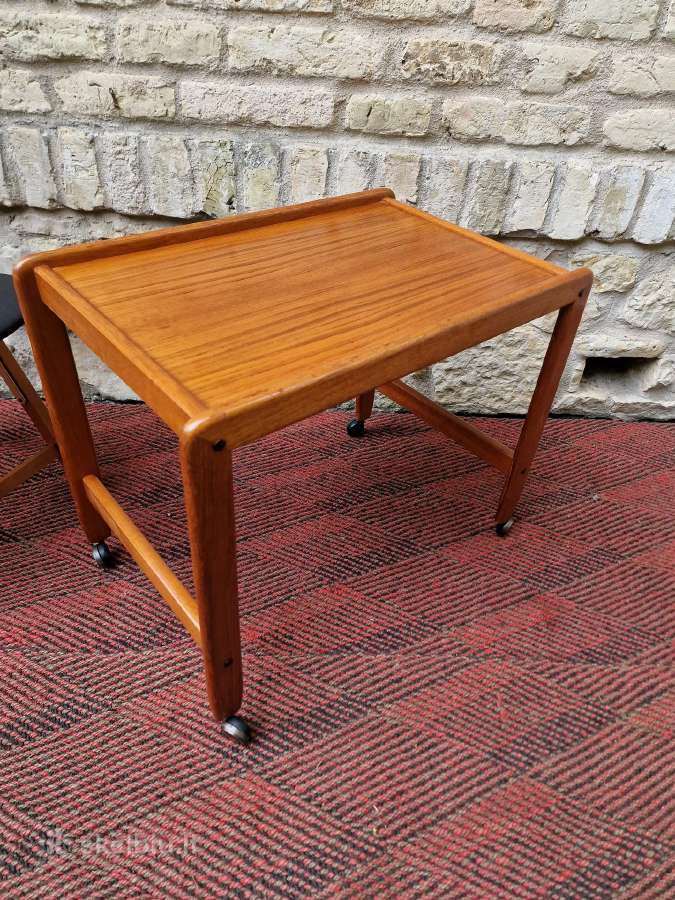 Vintažinis mid century kavos staliukas/servantas - nuotraukos Nr. 15