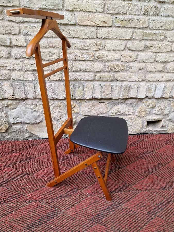 Vintažinė mid century džentelmeno kėdė - nuotraukos Nr. 2