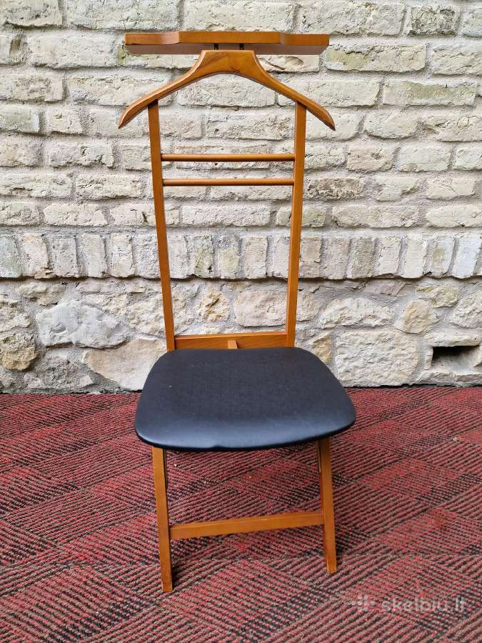 Vintažinė mid century džentelmeno kėdė - nuotraukos Nr. 3