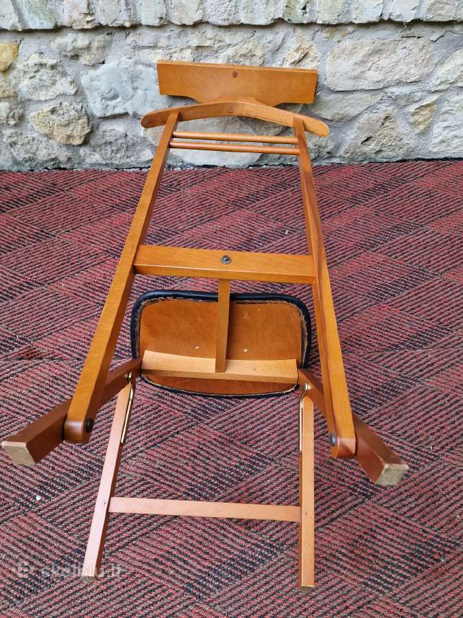 Vintažinė mid century džentelmeno kėdė - nuotraukos Nr. 9