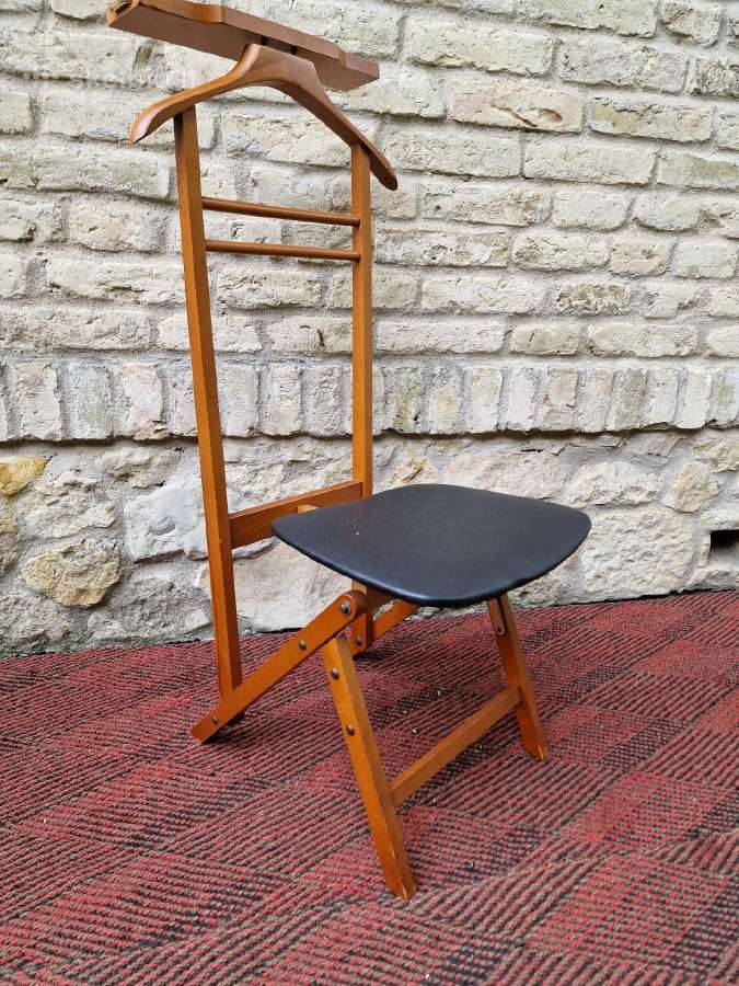 Vintažinė mid century džentelmeno kėdė - nuotraukos Nr. 11