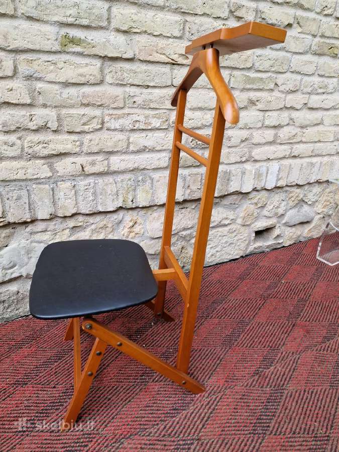 Vintažinė mid century džentelmeno kėdė - nuotraukos Nr. 12