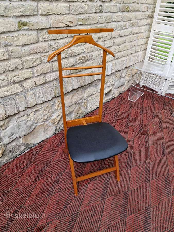 Vintažinė mid century džentelmeno kėdė - nuotraukos Nr. 13