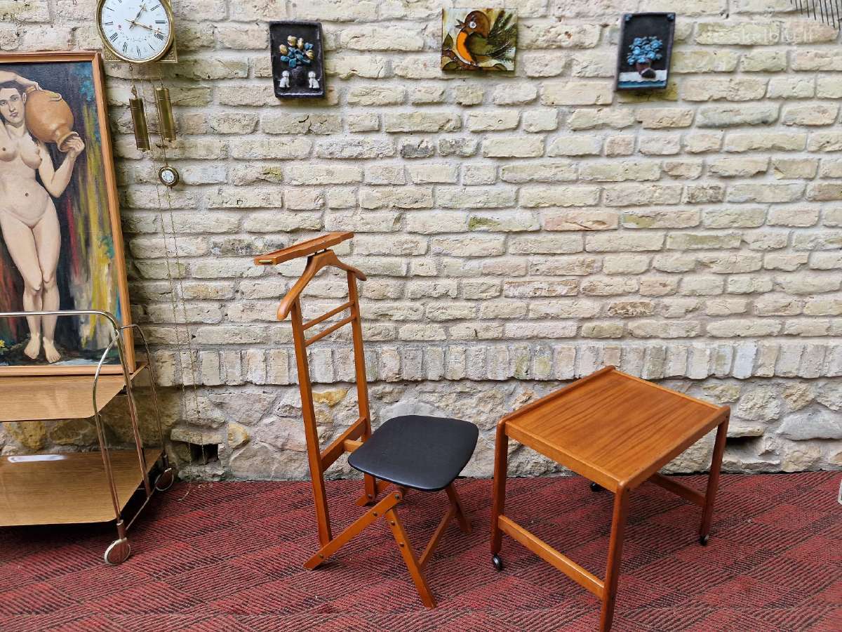 Vintažinė mid century džentelmeno kėdė - nuotraukos Nr. 15