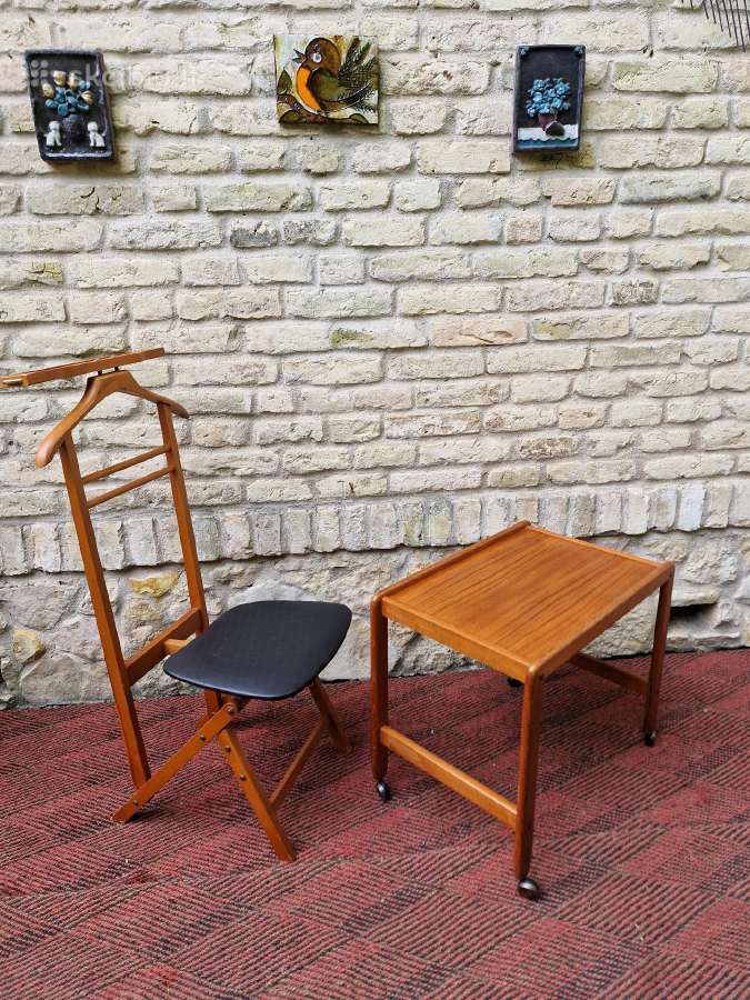 Vintažinė mid century džentelmeno kėdė - nuotraukos Nr. 19