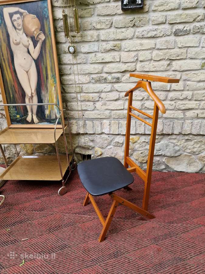 Vintažinė mid century džentelmeno kėdė - nuotraukos Nr. 20