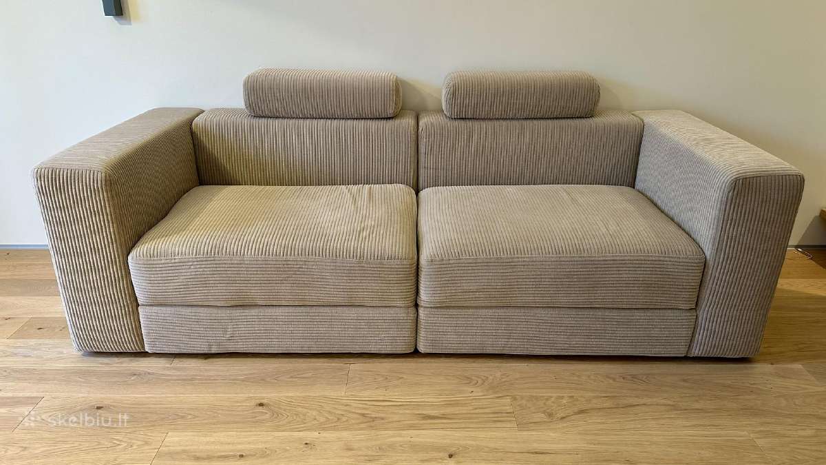 Jättebo trivietė svetainės sofa