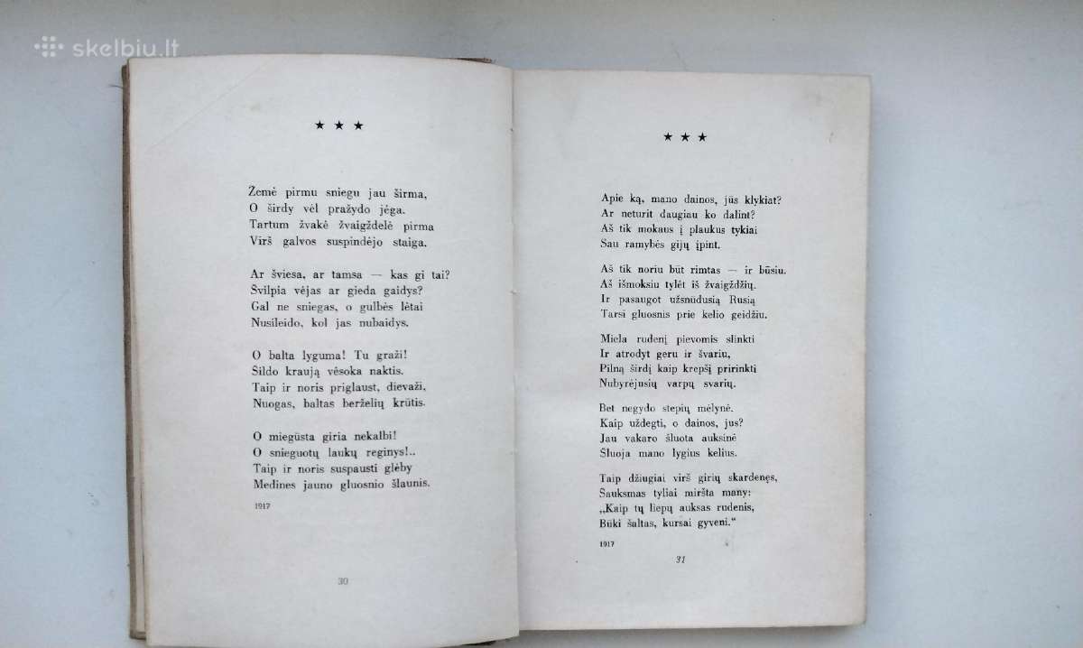S. Jeseninas. Baltoji obelų pūga. 1961 m. leid. - nuotraukos Nr. 3