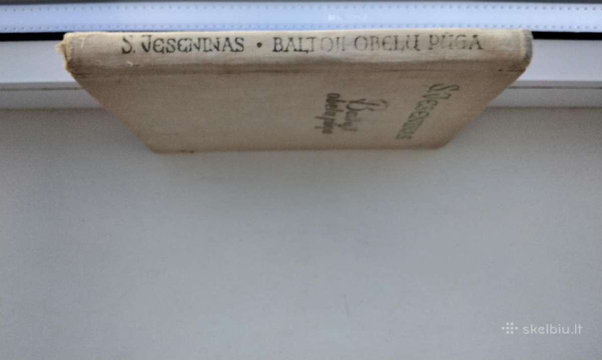 S. Jeseninas. Baltoji obelų pūga. 1961 m. leid. - nuotraukos Nr. 8
