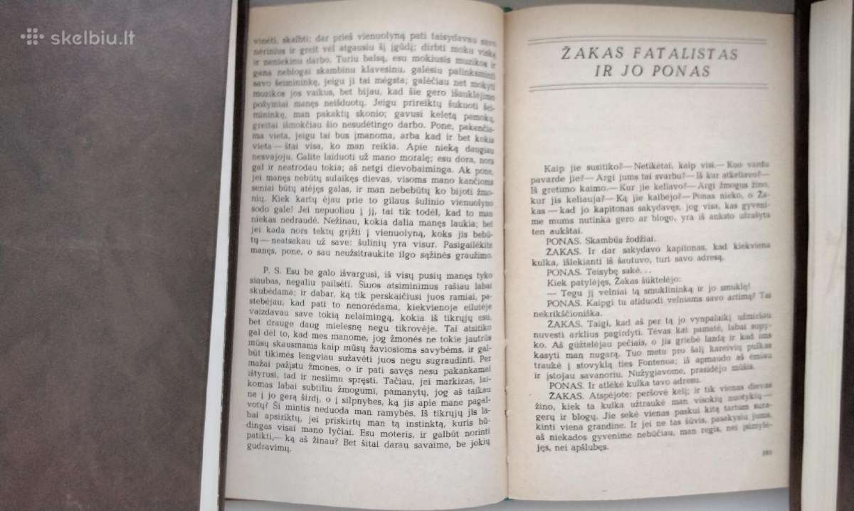 D. Didro. Vienuolė. Žakas Fatalistas ir jo ponas - nuotraukos Nr. 6