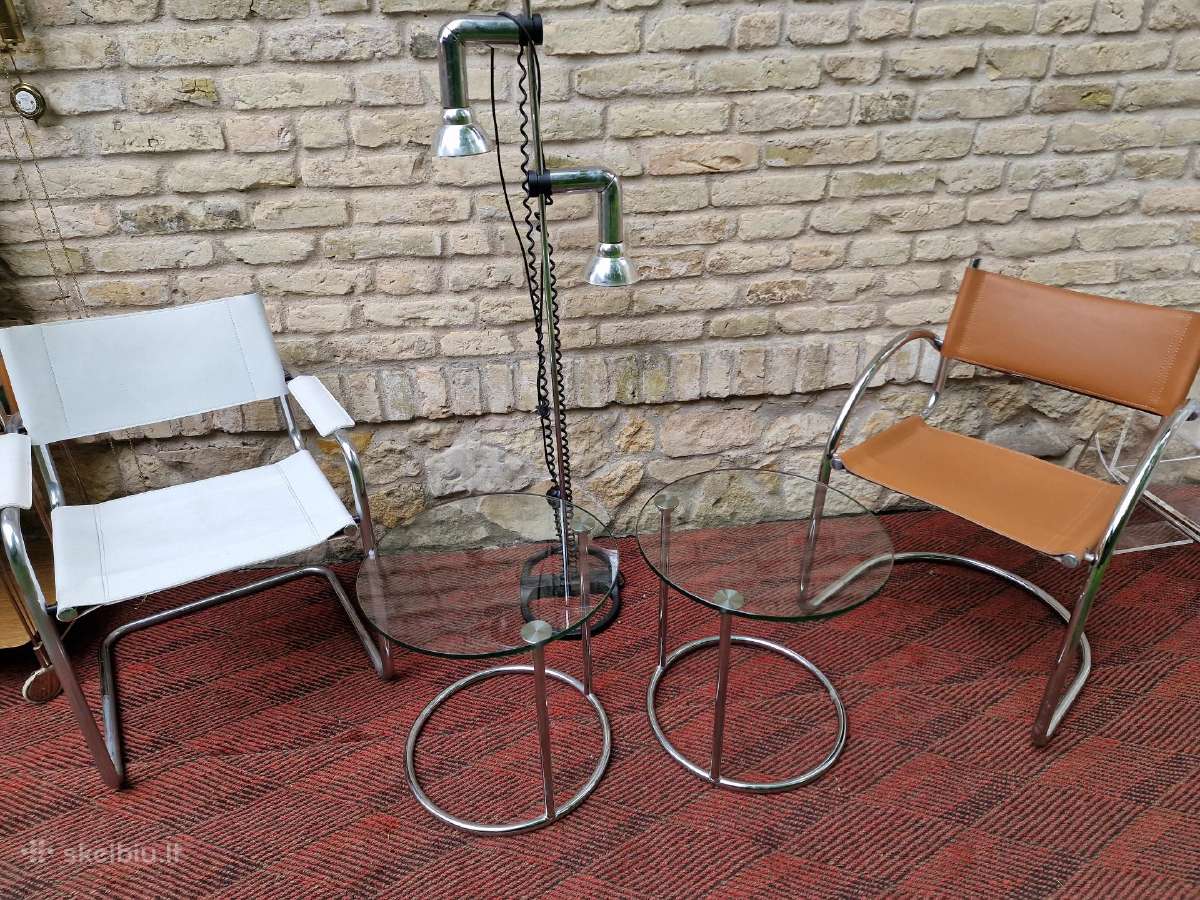 Vintažinis mid century Bauhaus st.staliukas - nuotraukos Nr. 2