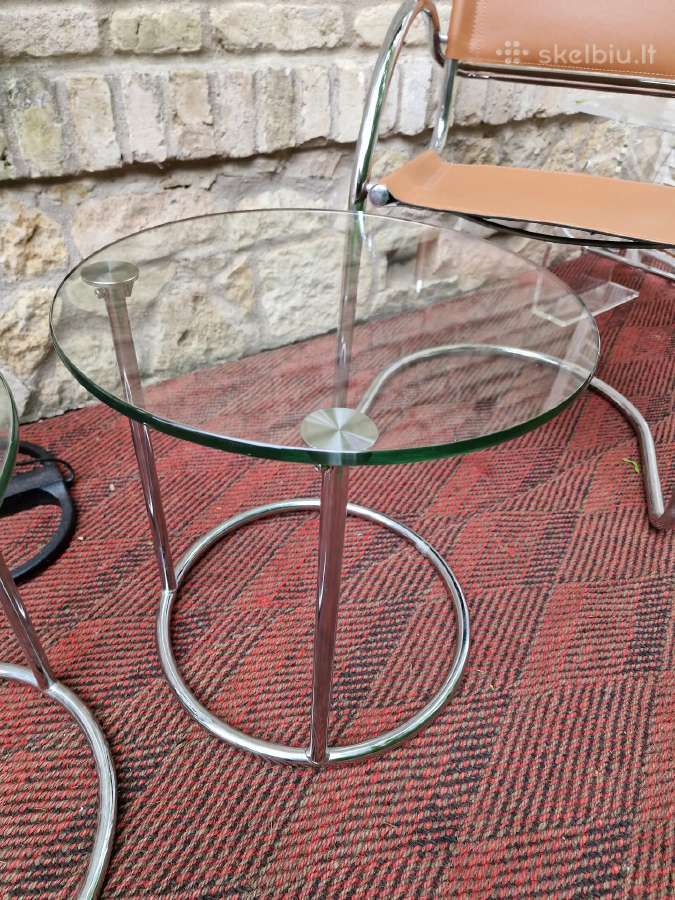 Vintažinis mid century Bauhaus st.staliukas - nuotraukos Nr. 3