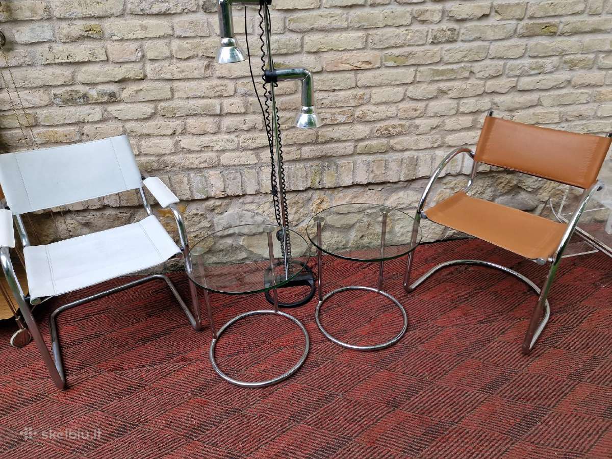 Vintažinis mid century Bauhaus st.staliukas - nuotraukos Nr. 11