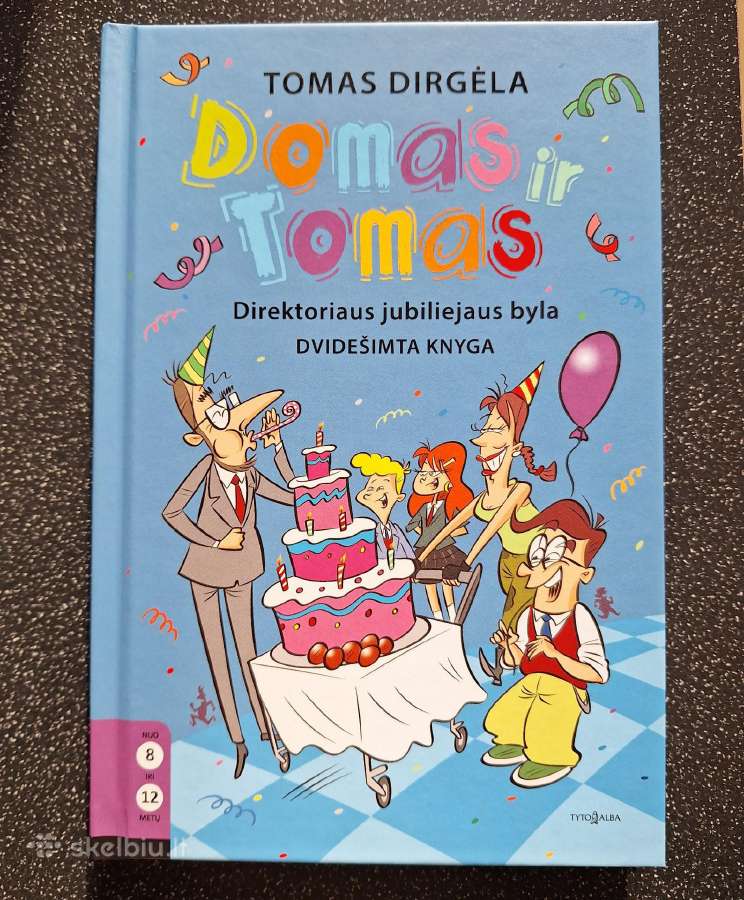 Domas ir Tomas. Knyga vaikams