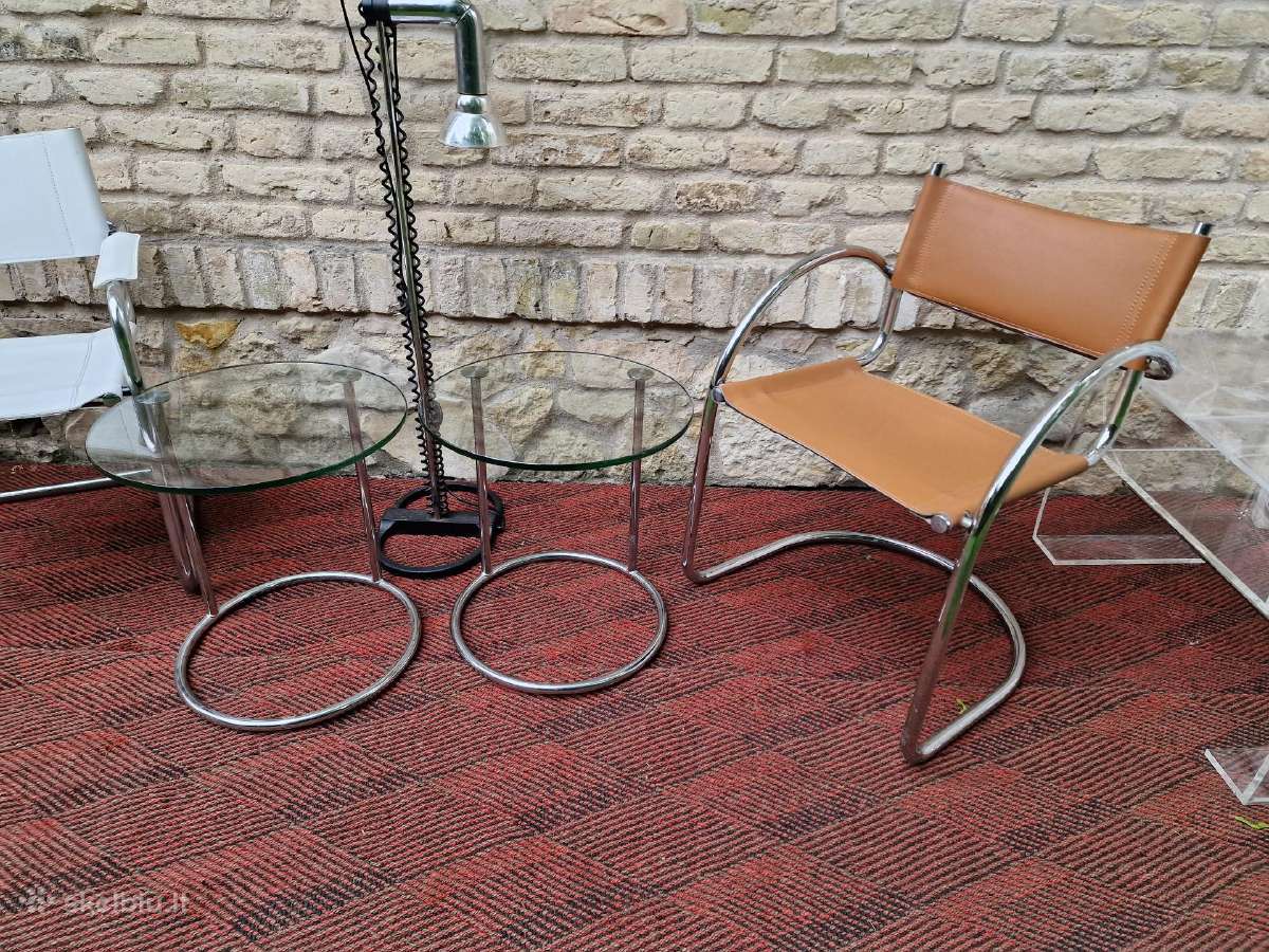 Vintažinis mid century Bauhaus st.staliukas - nuotraukos Nr. 14