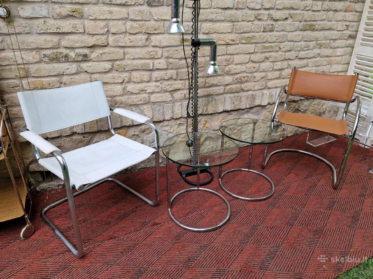 Vintažinis mid century Bauhaus st.staliukas - nuotraukos Nr. 15