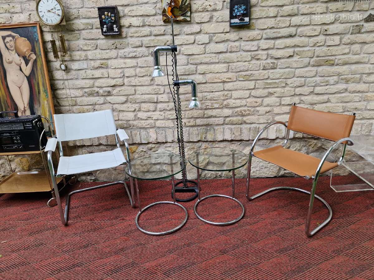 Vintažinis mid century Bauhaus st.staliukas - nuotraukos Nr. 18