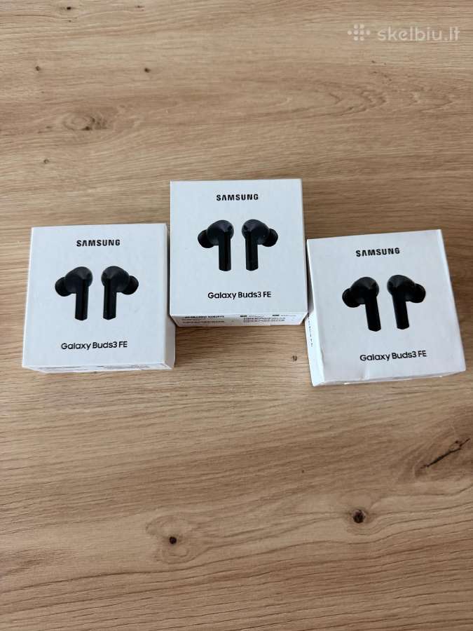 Naujos Samsung buds 3 fe ausines