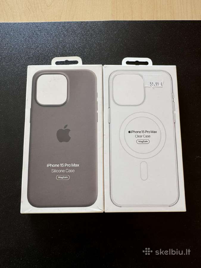iPhone 15 Pro Max du originalus deklus