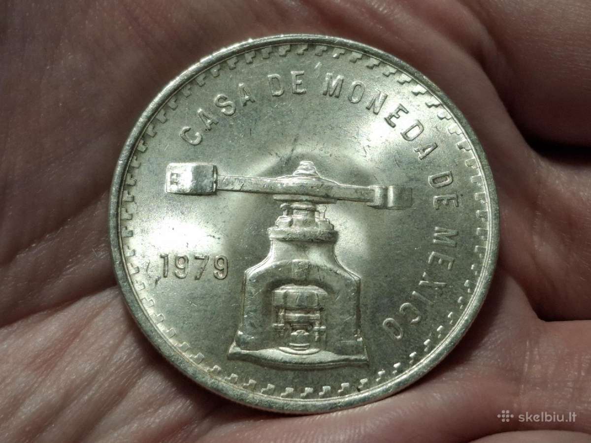 Meksika 1 onza 1979 sidabras - nuotraukos Nr. 2