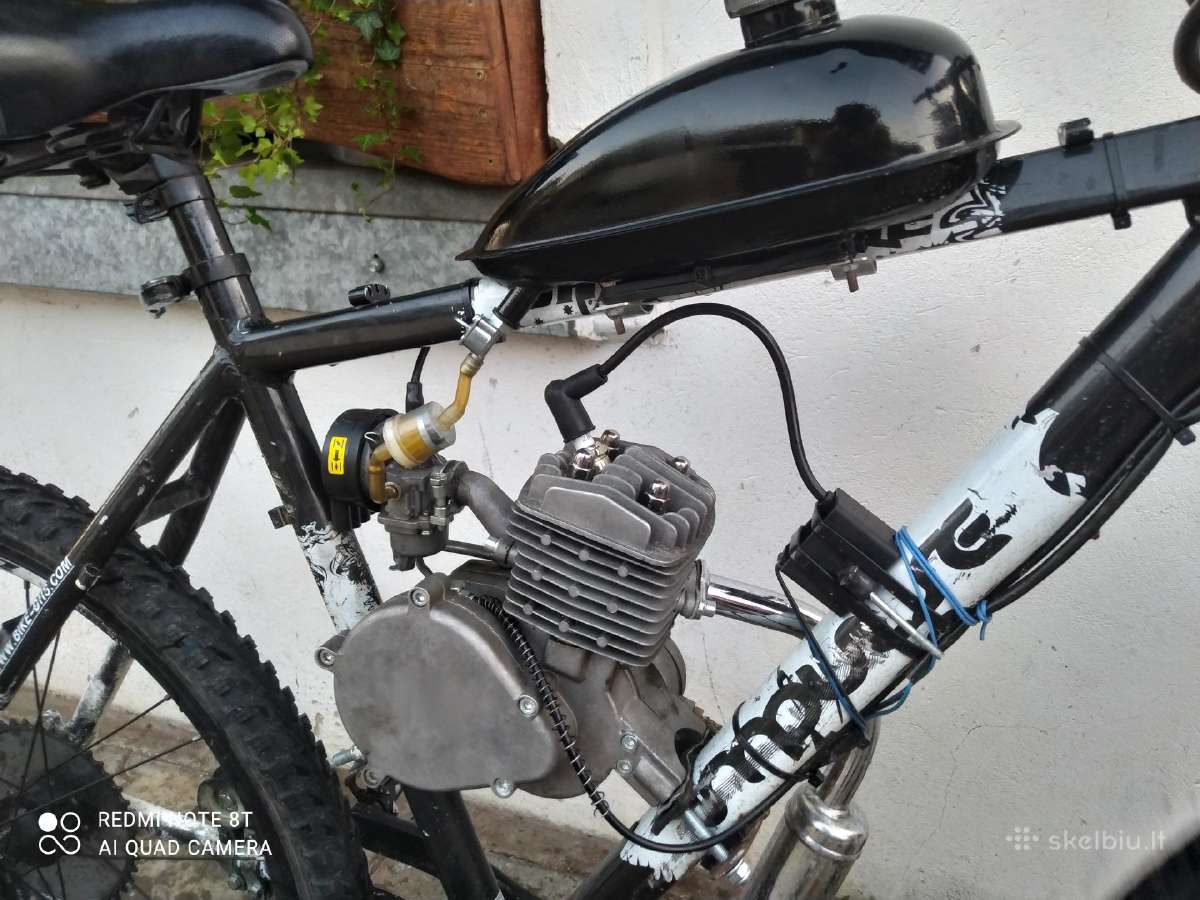 Motorinis dviratis 80cc - nuotraukos Nr. 2