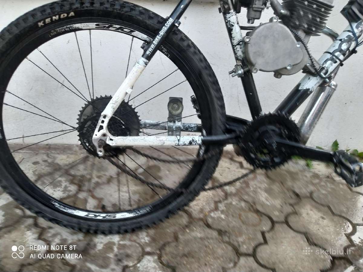 Motorinis dviratis 80cc - nuotraukos Nr. 3