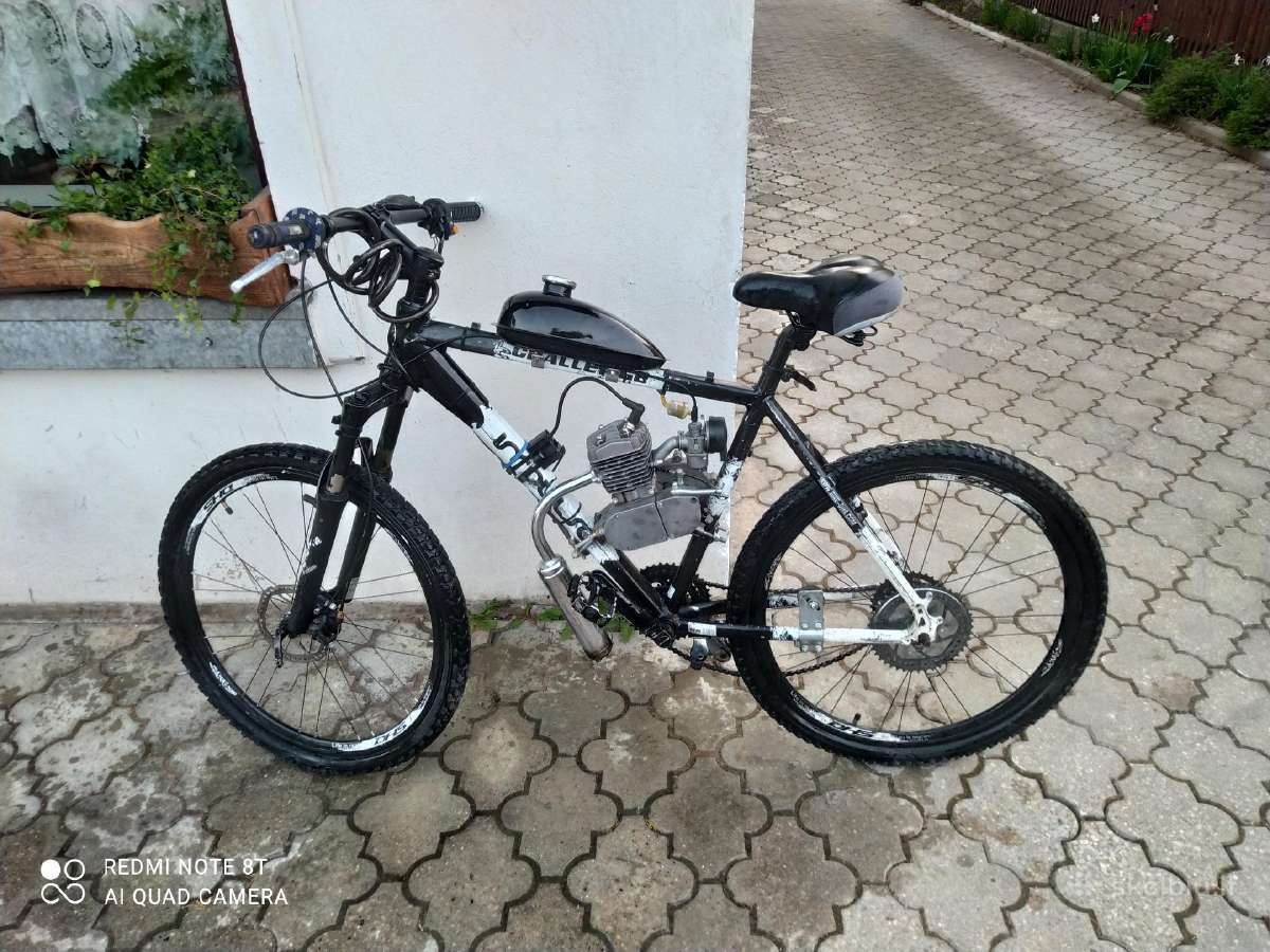 Motorinis dviratis 80cc - nuotraukos Nr. 4