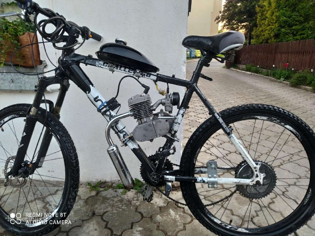 Motorinis dviratis 80cc - nuotraukos Nr. 5
