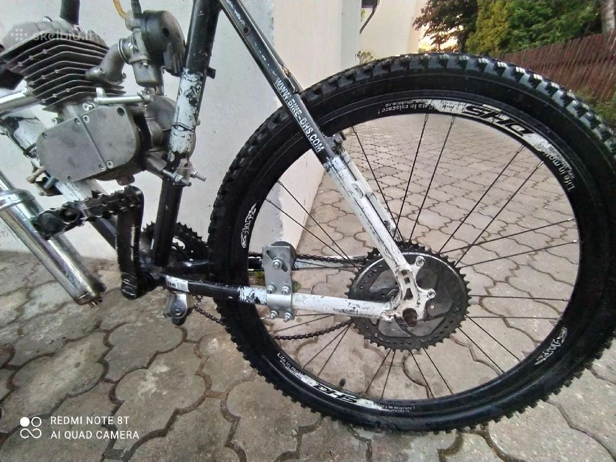Motorinis dviratis 80cc - nuotraukos Nr. 6