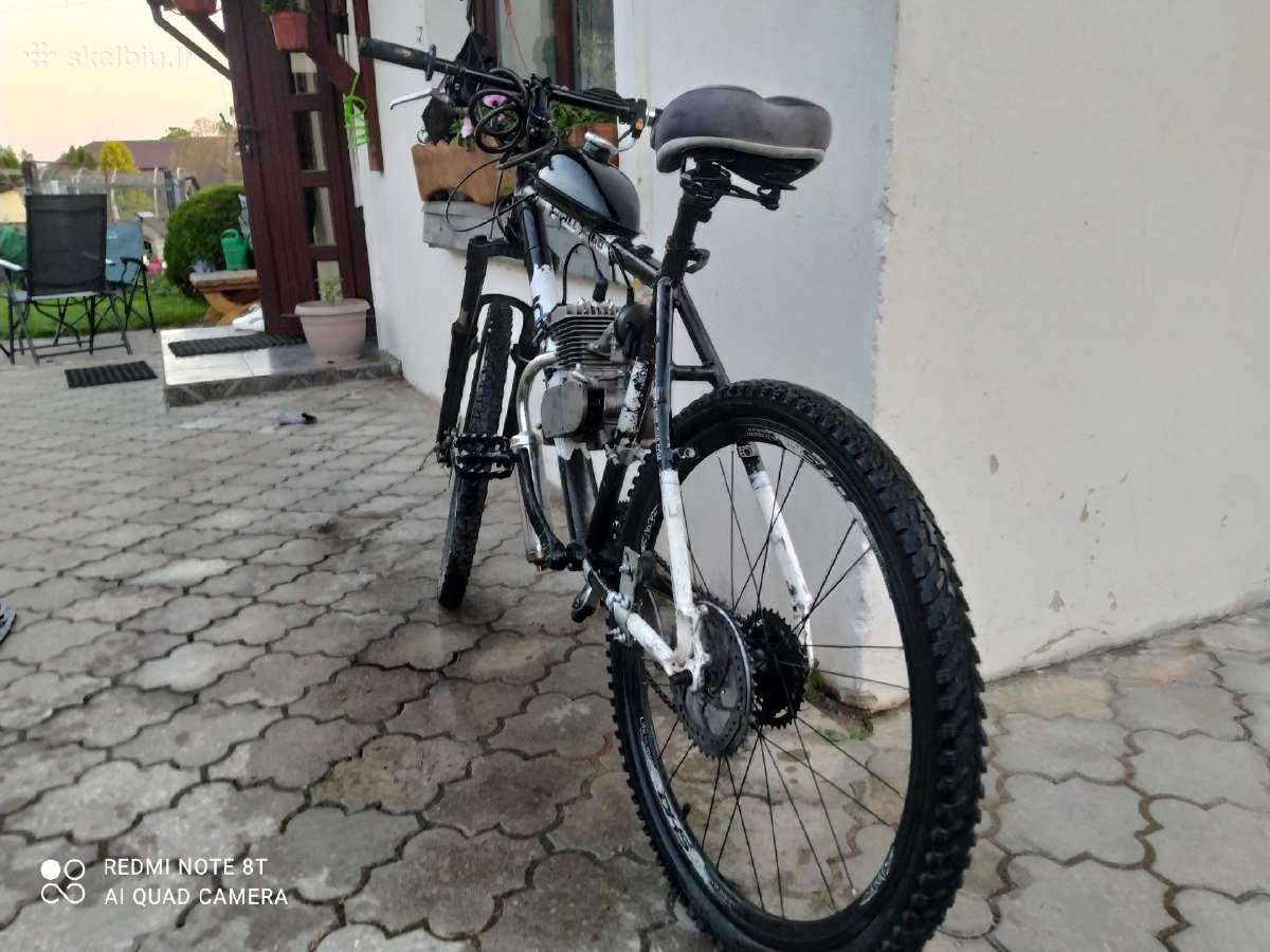 Motorinis dviratis 80cc - nuotraukos Nr. 7
