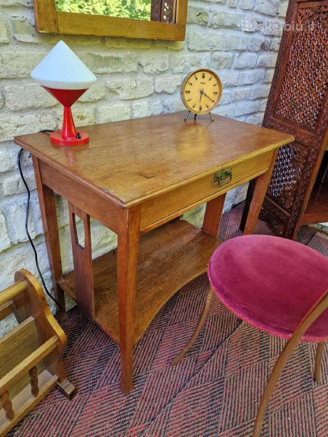Vintažinis Art Nouveau konsolinis staliukas - nuotraukos Nr. 20