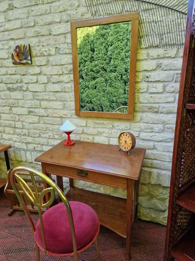 Vintažinis Art Nouveau konsolinis staliukas - nuotraukos Nr. 24