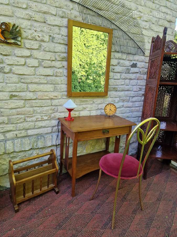 Vintažinis Art Nouveau konsolinis staliukas - nuotraukos Nr. 30