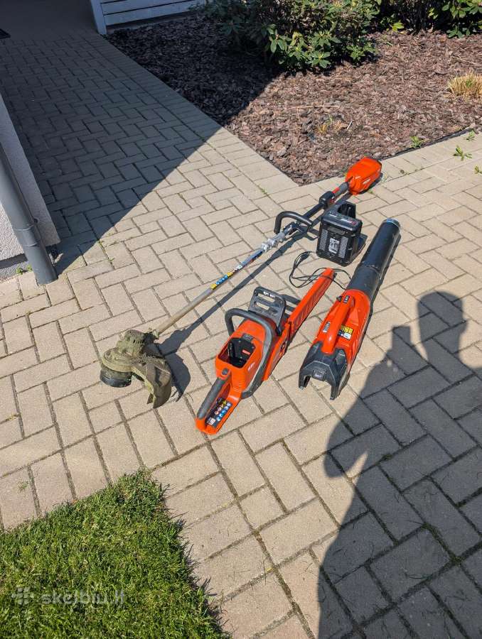 ECHO 58v įrankiai