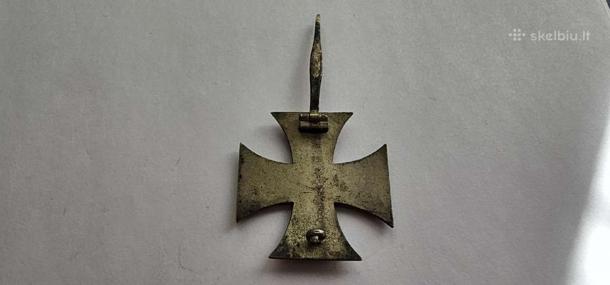 Ww1 kryzius 1 klase , sidabrinis - nuotraukos Nr. 3