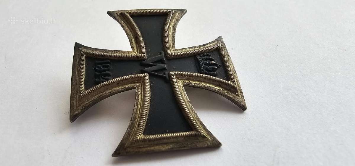 Ww1 kryzius 1 klase , sidabrinis - nuotraukos Nr. 5