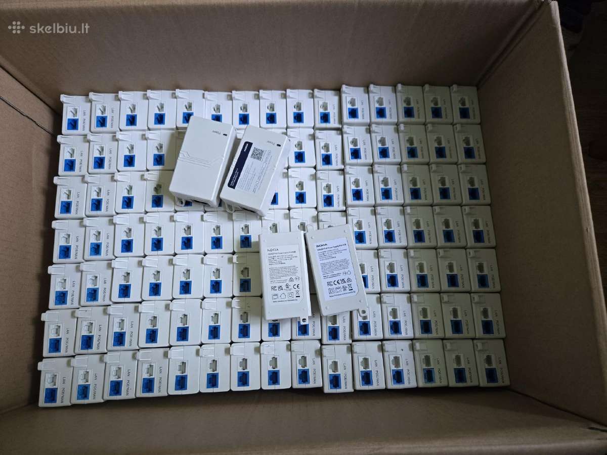 Poe adapteriai: Nokia (54v) visa dėžė