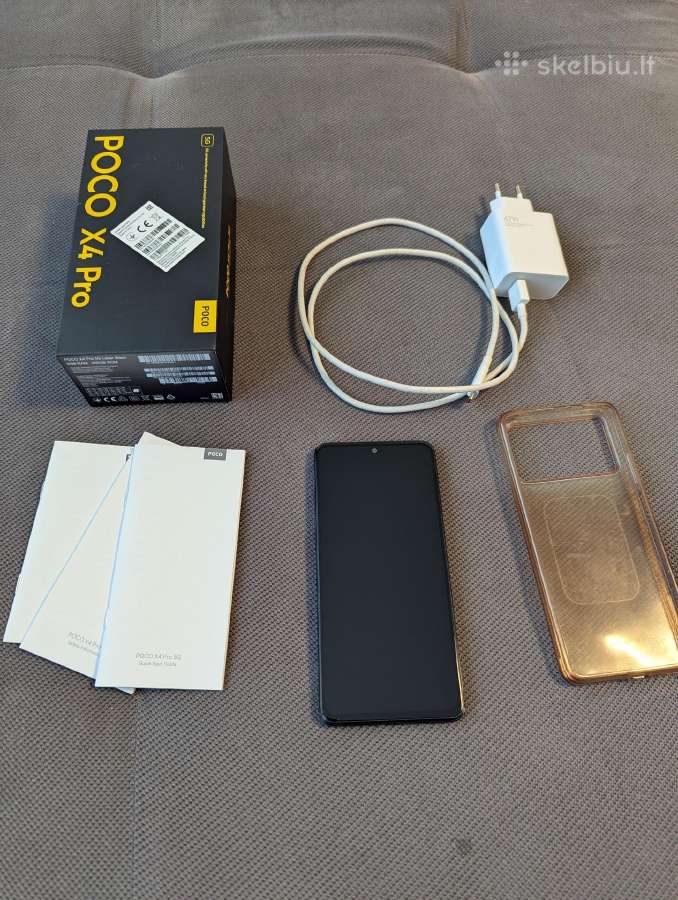 Tvarkingas Xiaomi Poco X4 Pro 5G 256/8gb