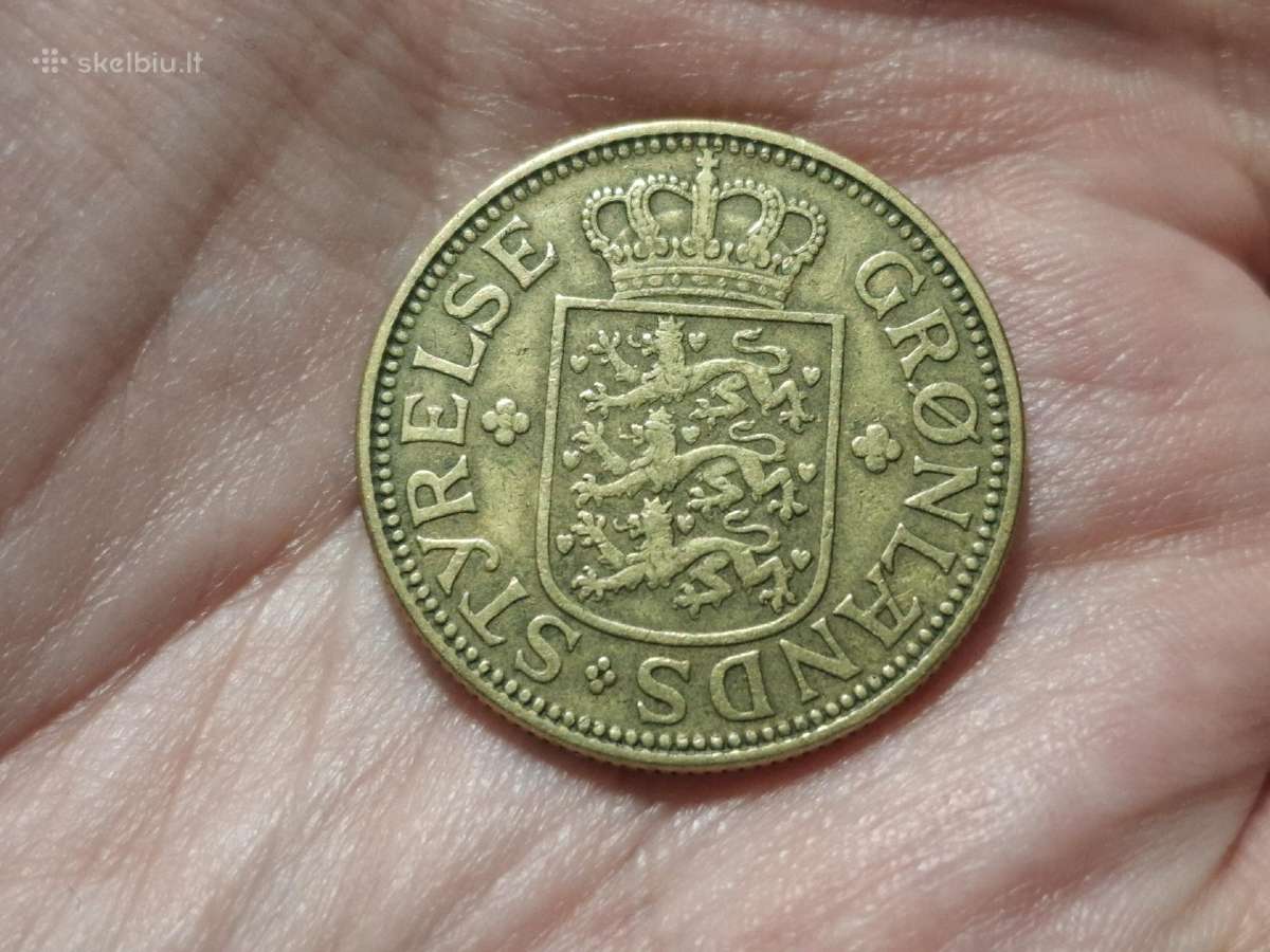 Grenlandija 1 krona 1926 - nuotraukos Nr. 2