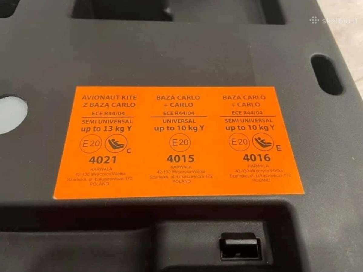 Universali isofix bazė kūdikio kėdutei - nuotraukos Nr. 4