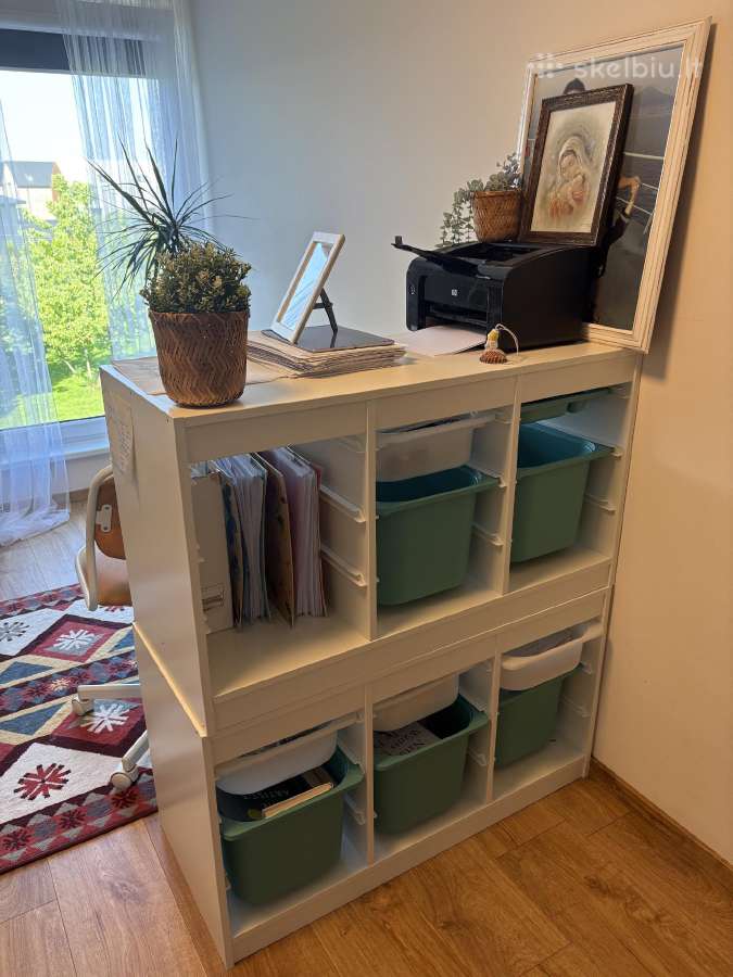 Ikea lentynos su stalčiais