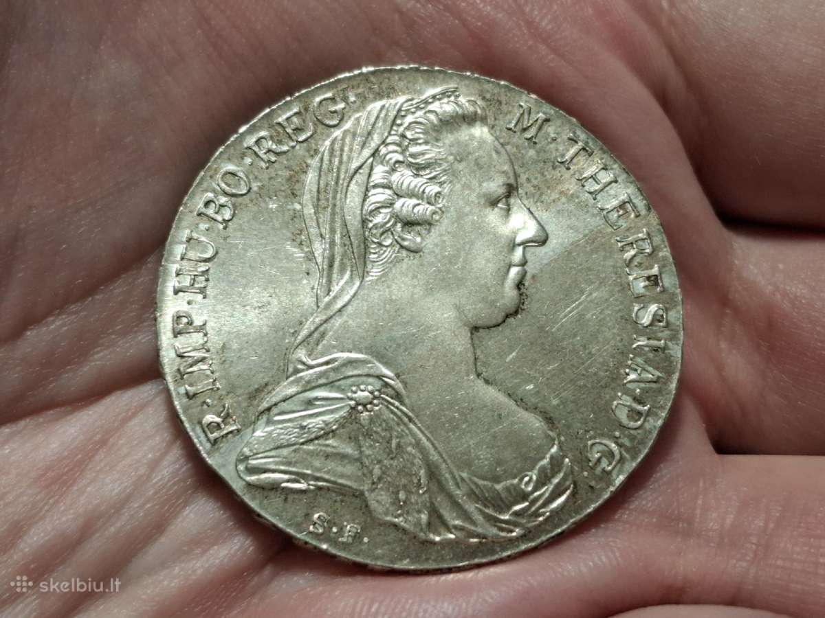 Austrija 1 taleris 1780 sidabras restraikas - nuotraukos Nr. 2