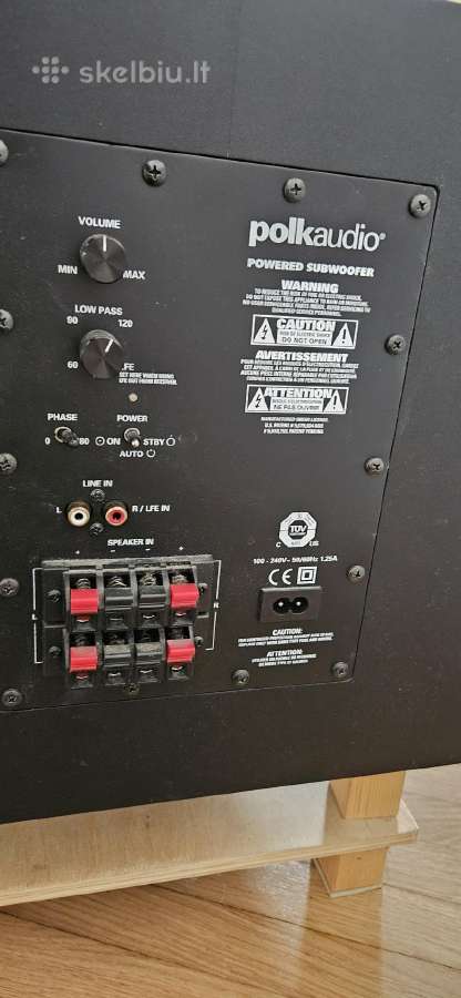 Edifier R2730db + Polkaudio Psw110 - nuotraukos Nr. 8