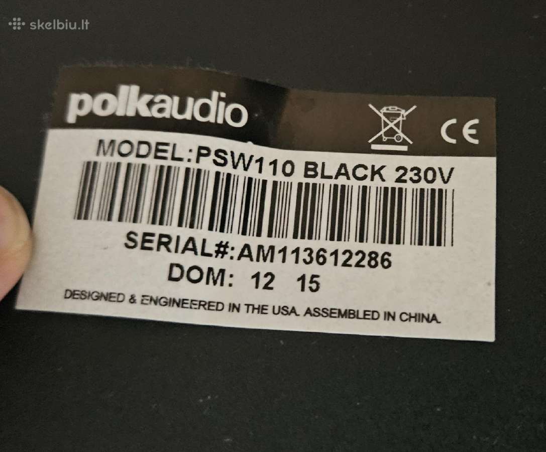 Edifier R2730db + Polkaudio Psw110 - nuotraukos Nr. 9